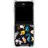 Looney Tunes Identity Pattern Galaxy Z Flip6 Clear Case